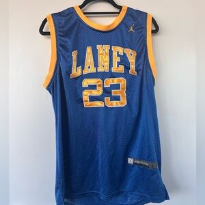 Vintage Michael Jordan Laney High School Bucs 1980 Basketball Jersey L